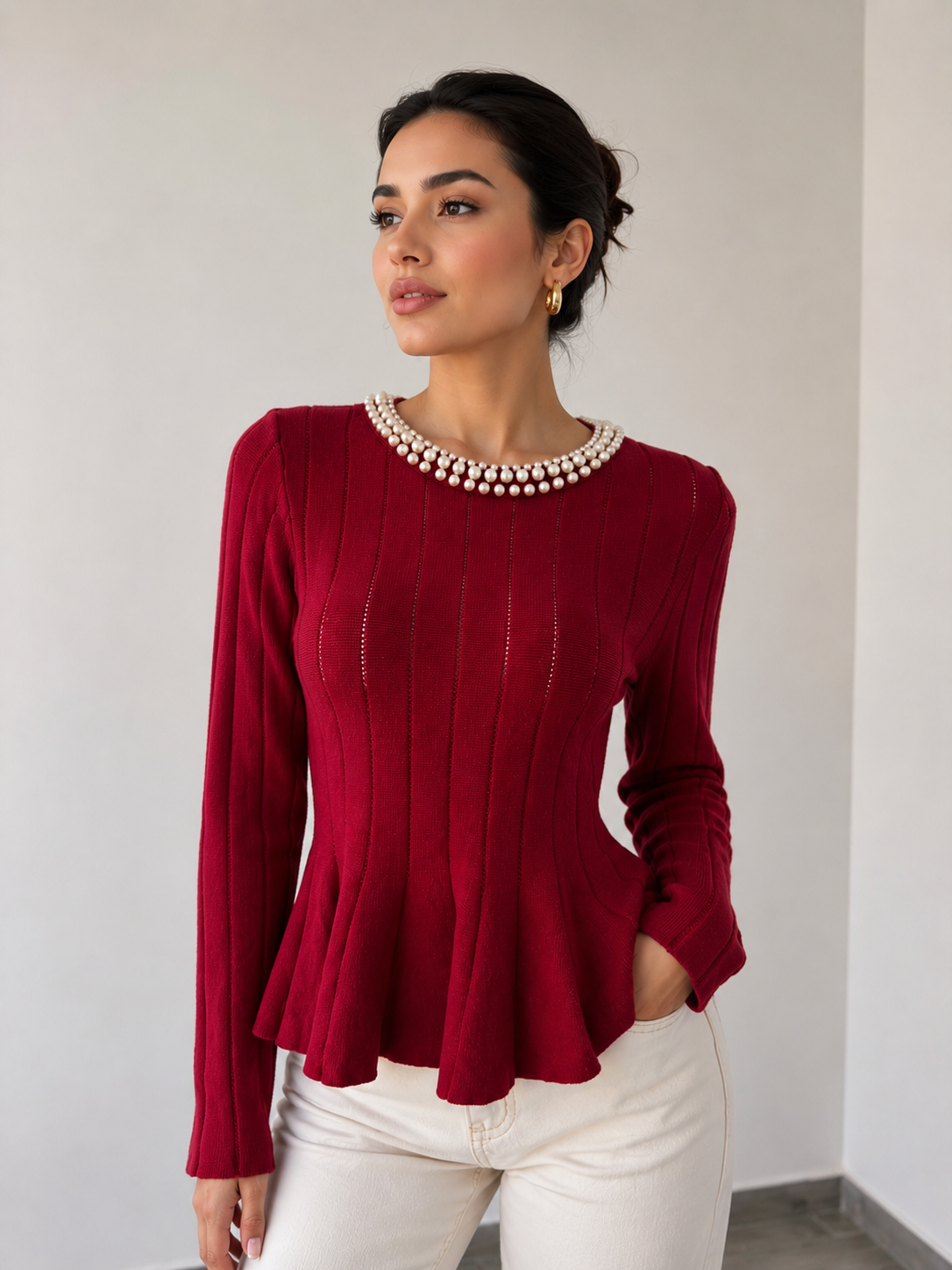 Suéter cereza