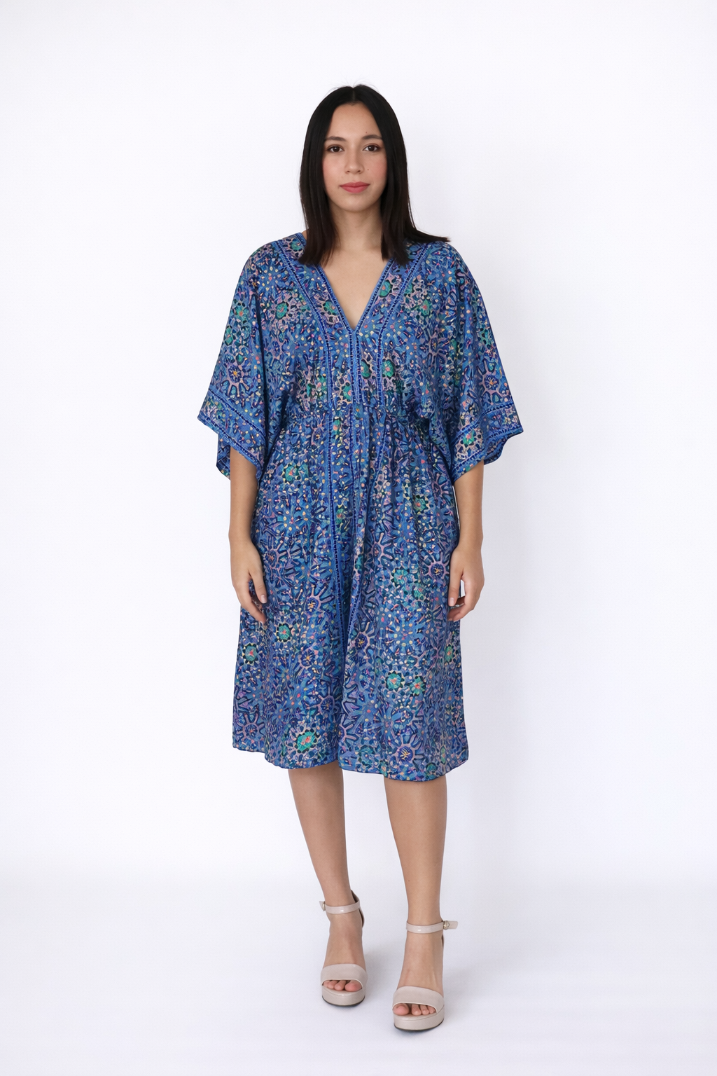 Vestido Jade - Azul