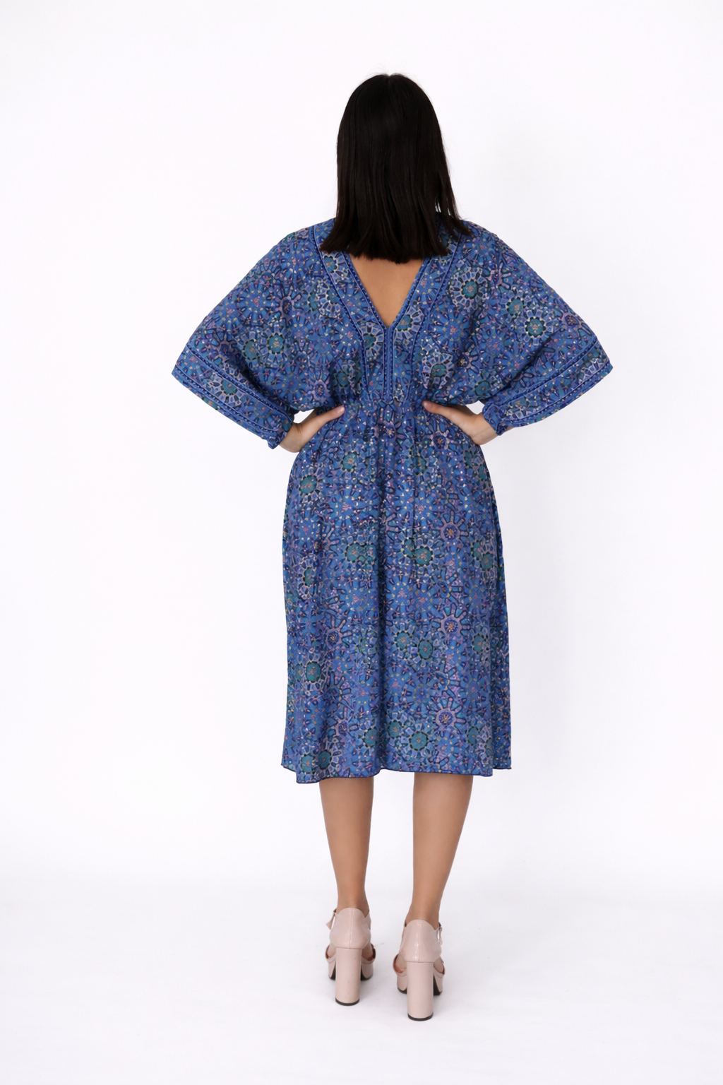 Vestido Jade - Azul