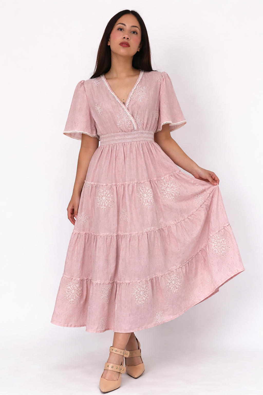 Vestido Primavera - Rosa
