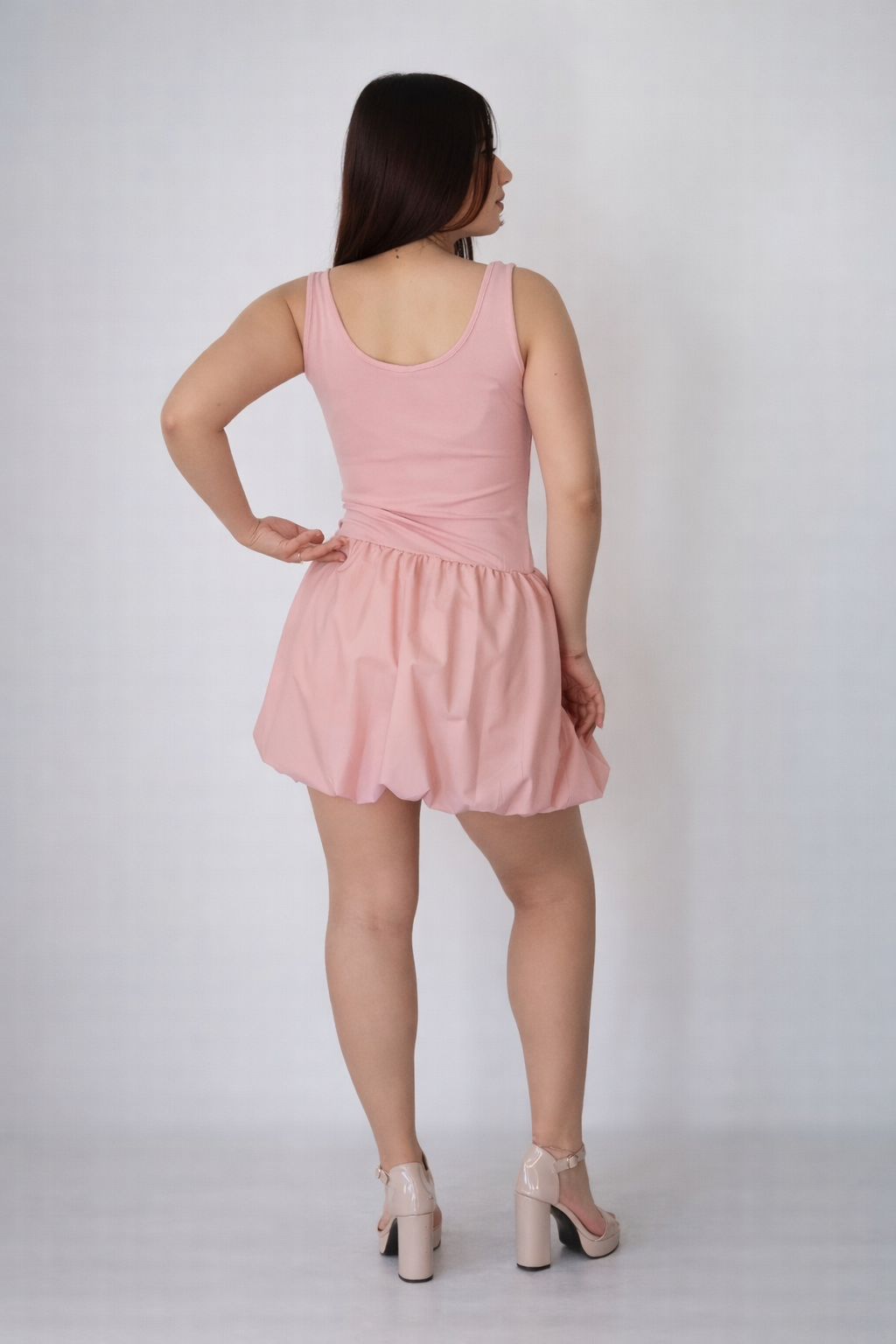 Vestido Bubble Mónaco - Rosa