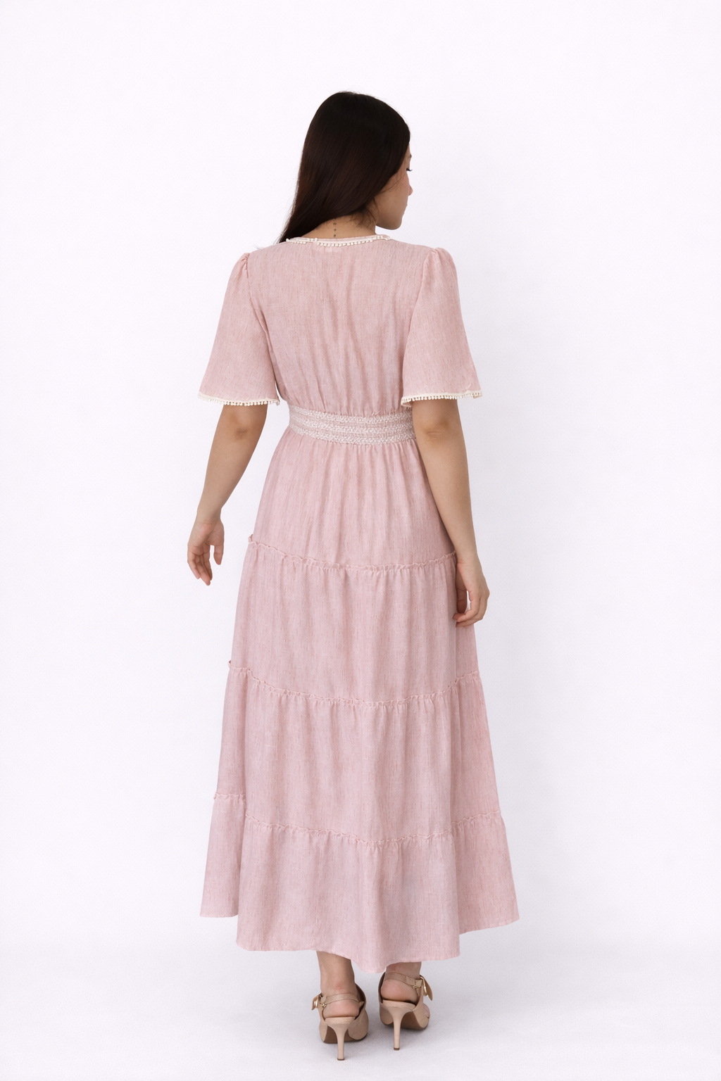 Vestido Primavera - Rosa