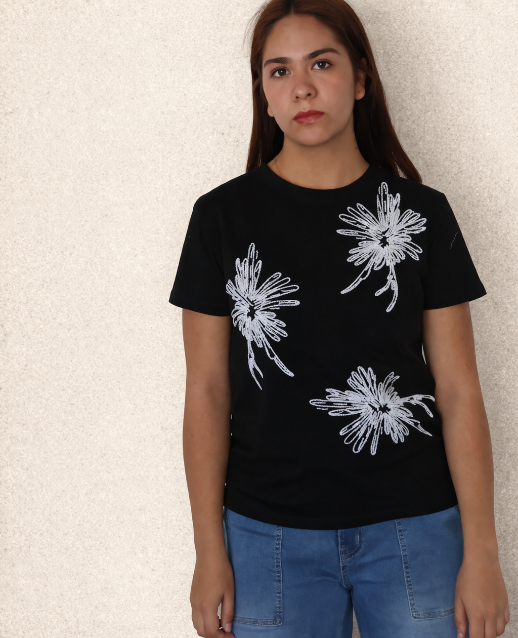 Vestido Náutica - Negra/Blanco