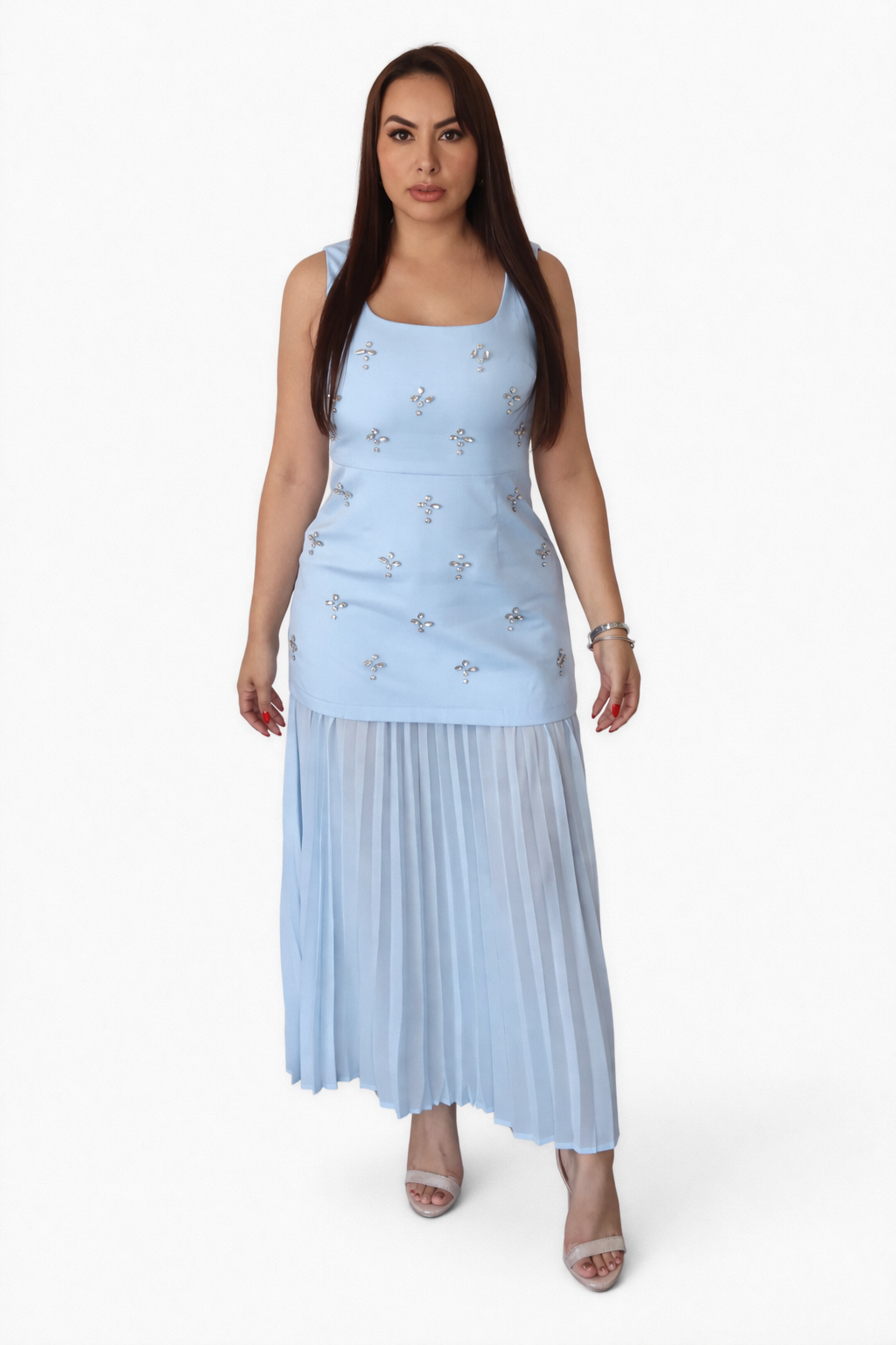 Vestido Valentina - Azul