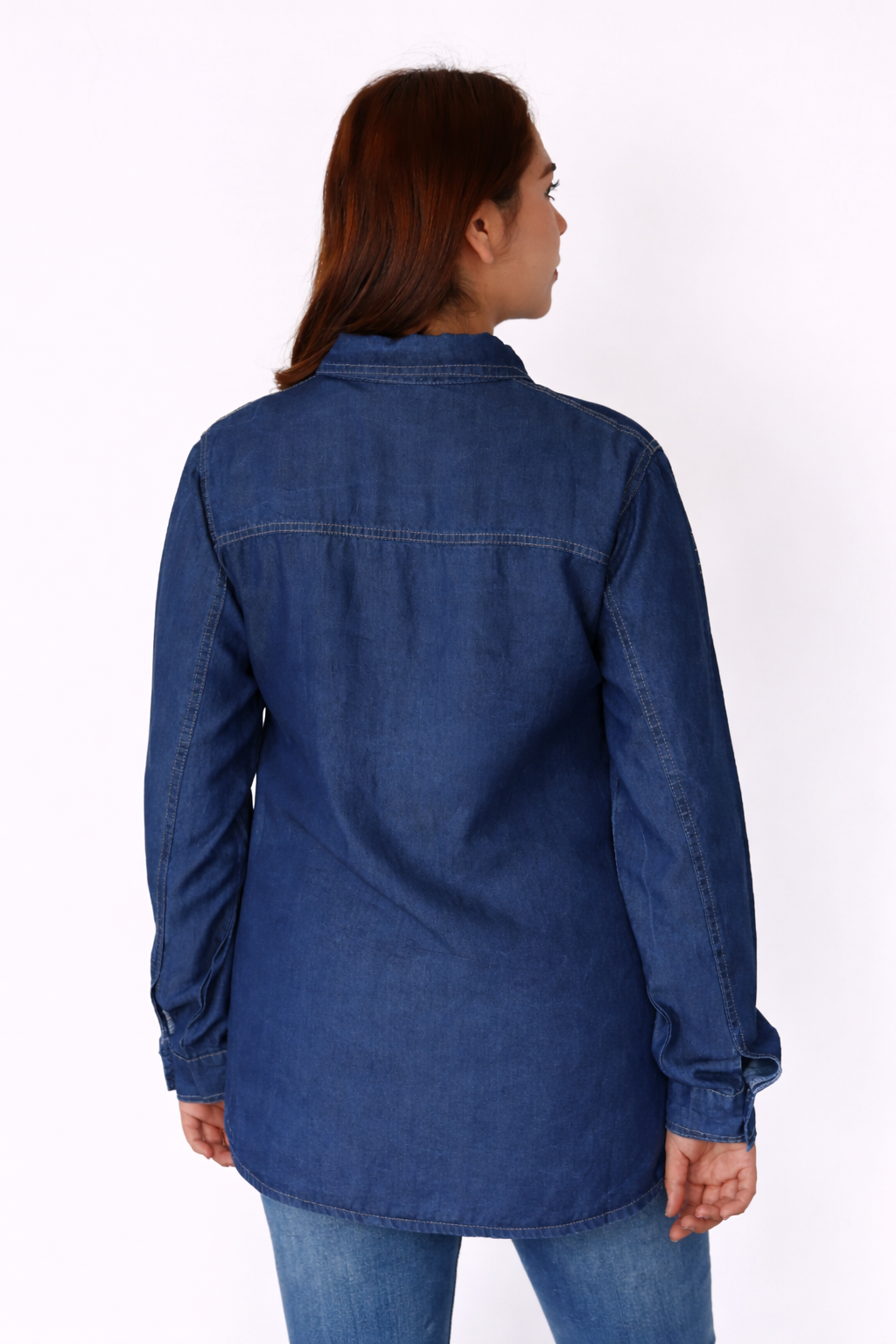 Camisa Denim Bordada