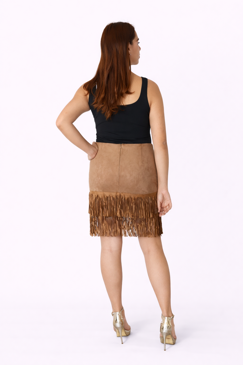 Falda Savannah Fringe