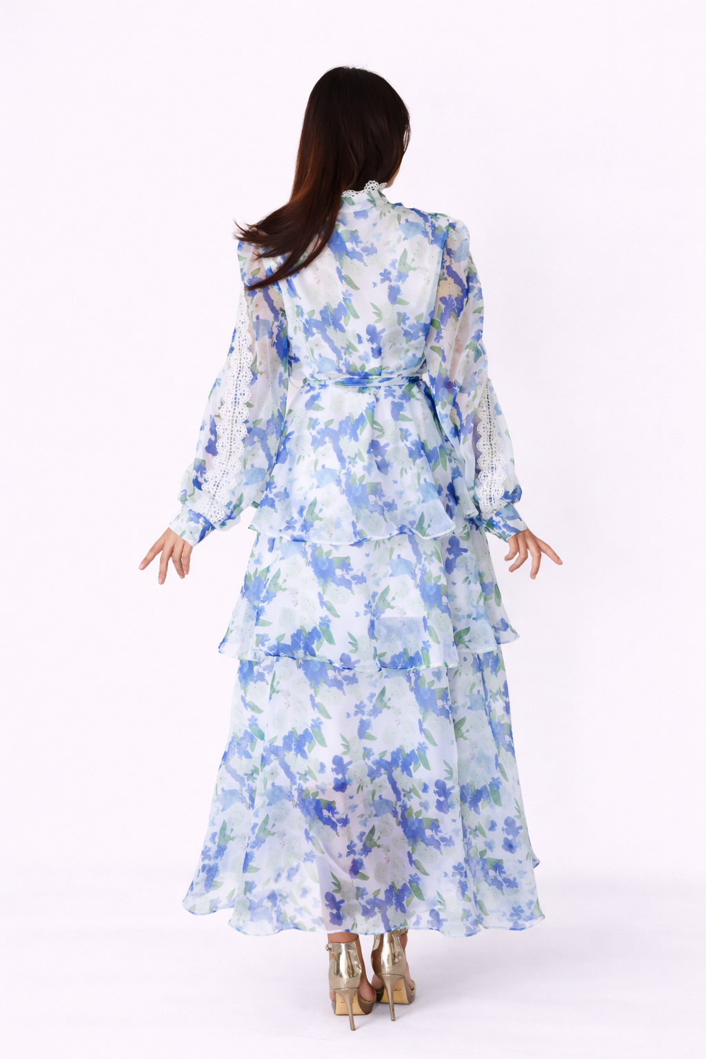 Vestido Celeste Bloom