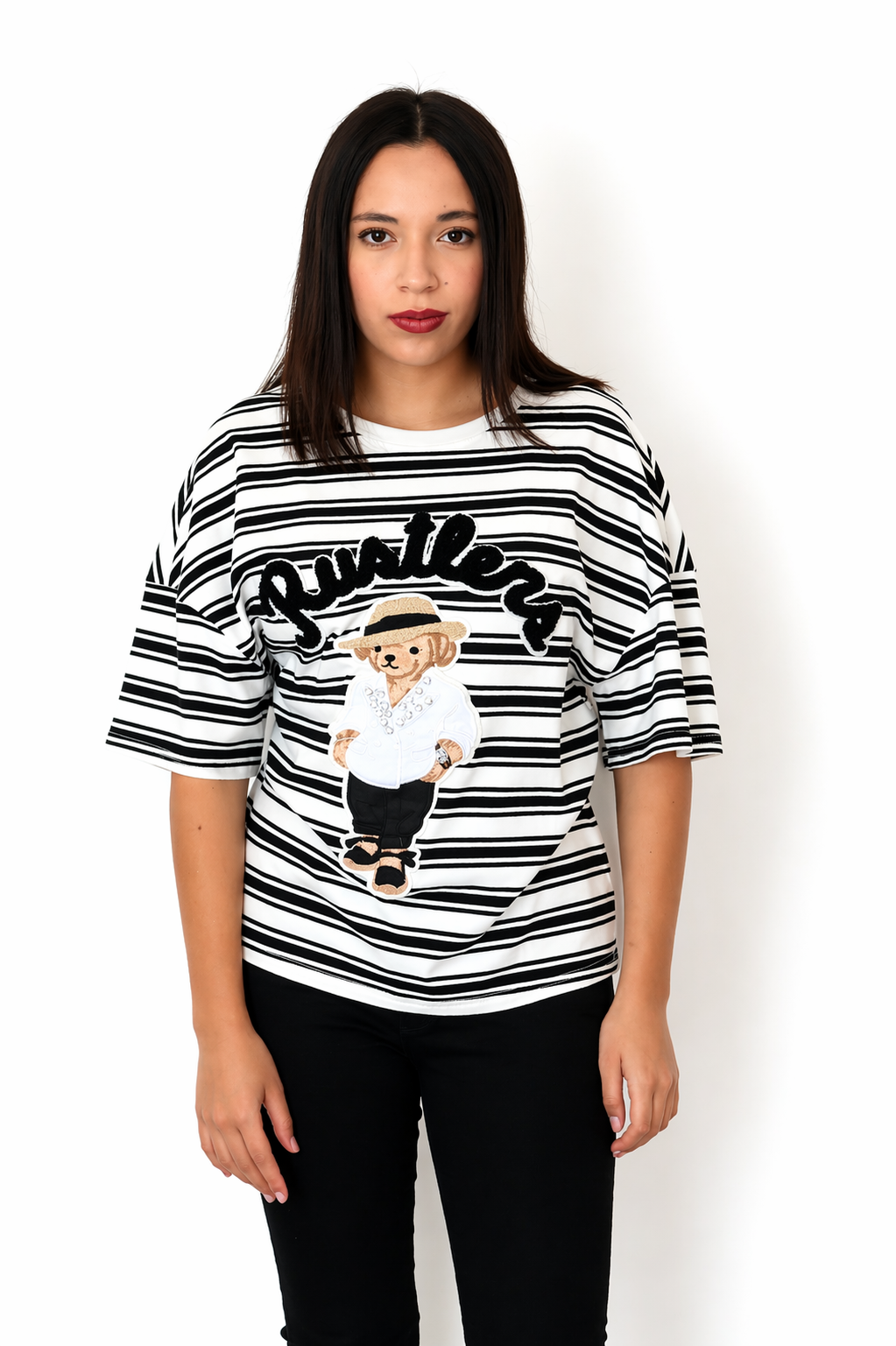 Playera Doodle Stripes