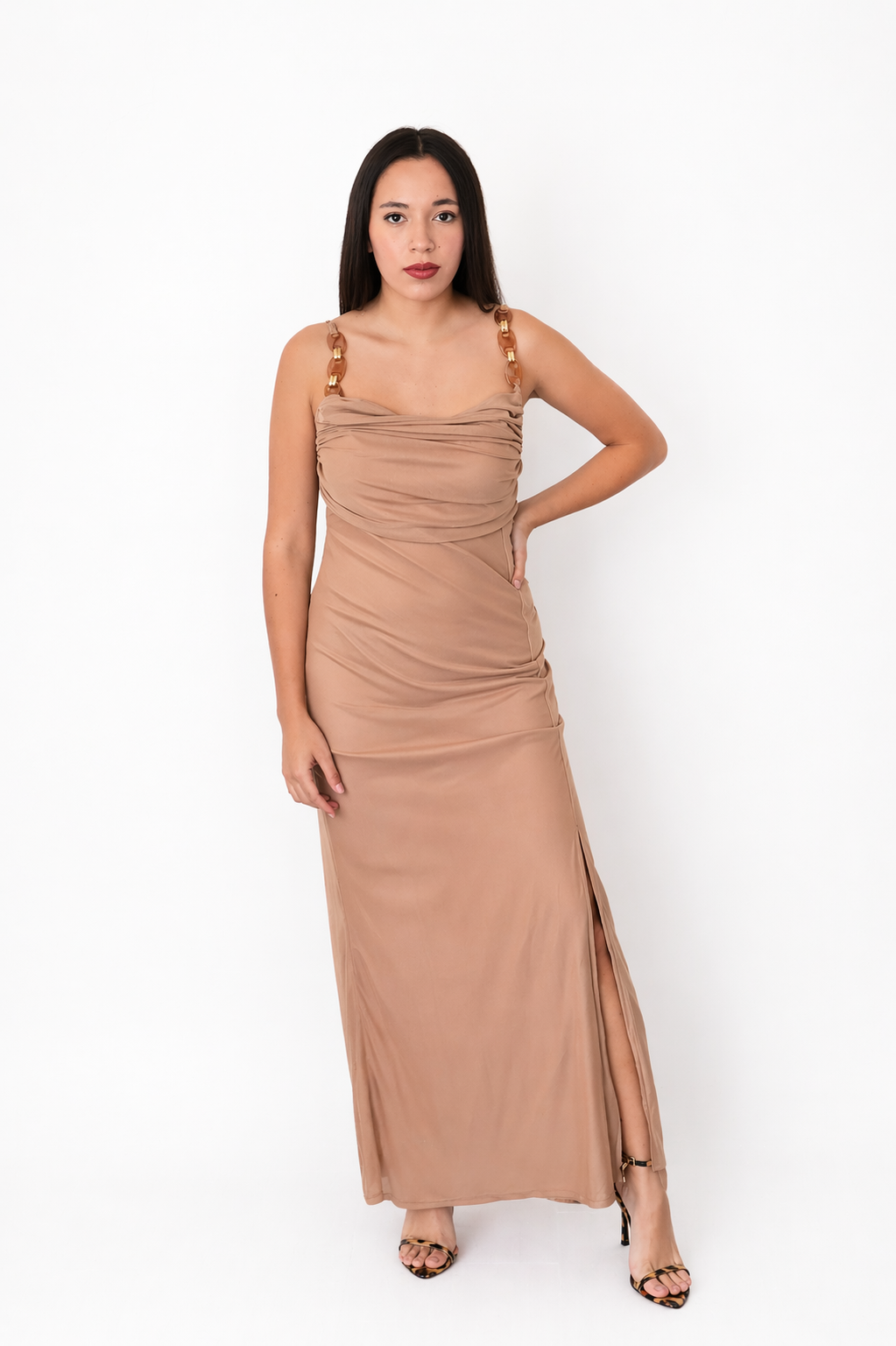 Vestido Arena Rib