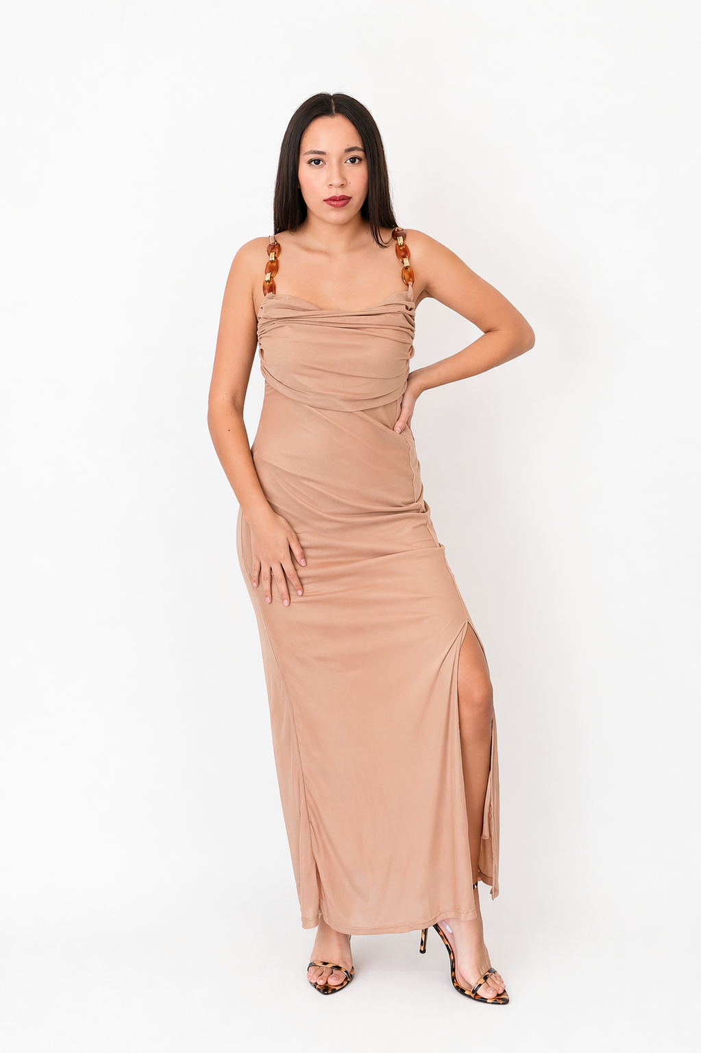 Vestido Arena Rib