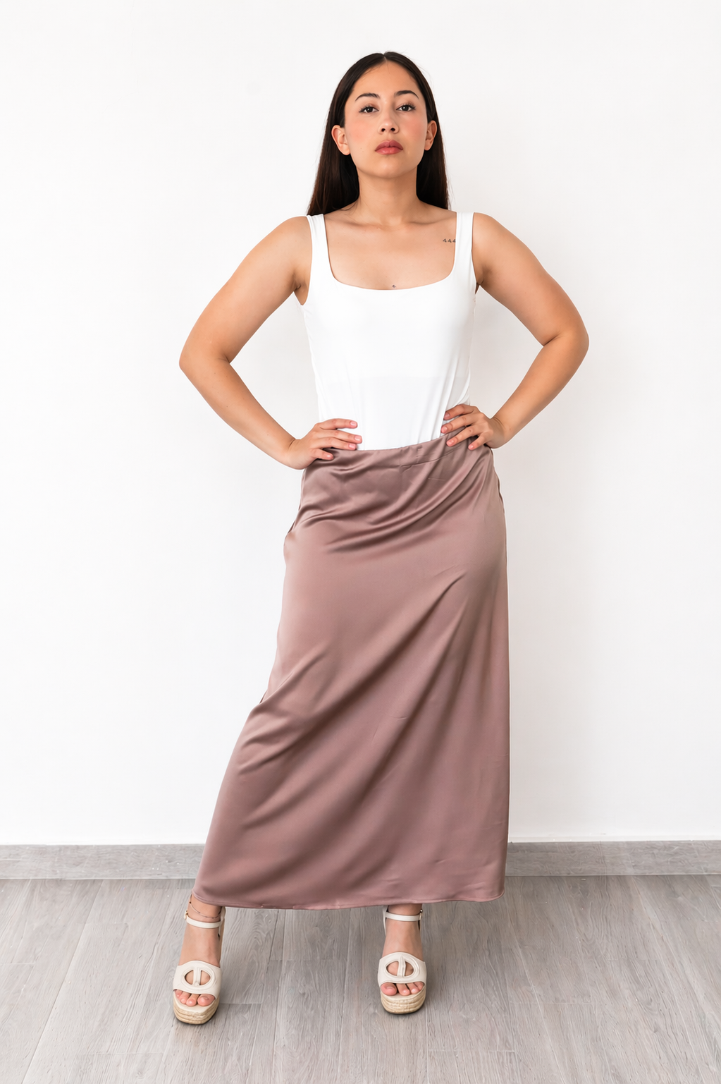Falda Siena Satin