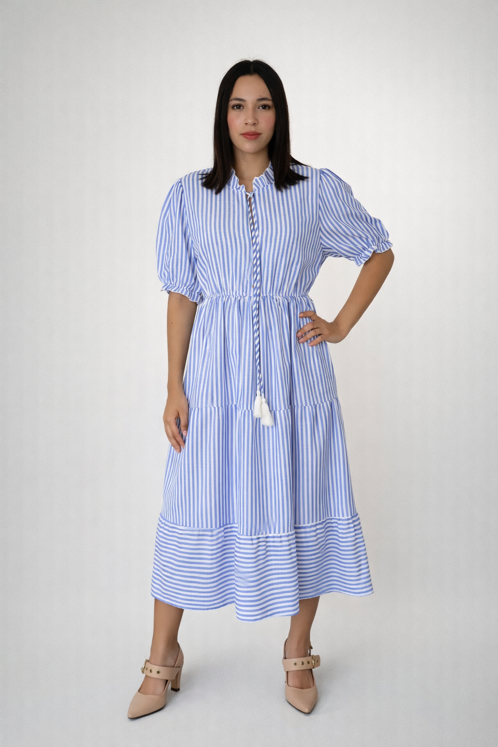 Vestido Celeste - vista principal