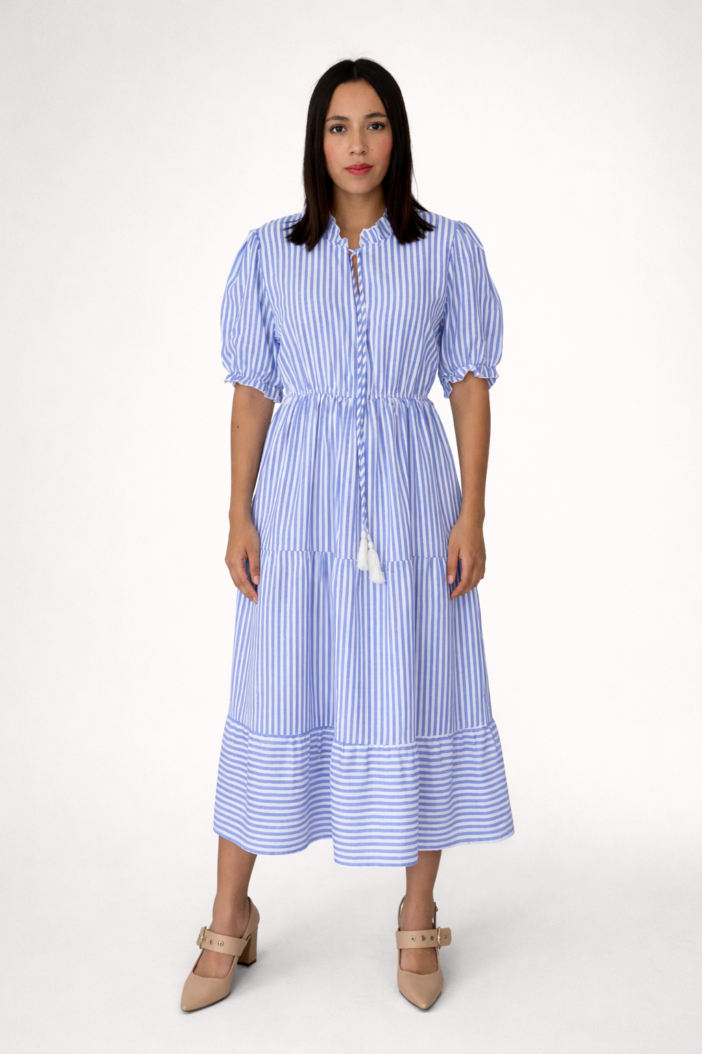 Vestido Celeste - vista principal