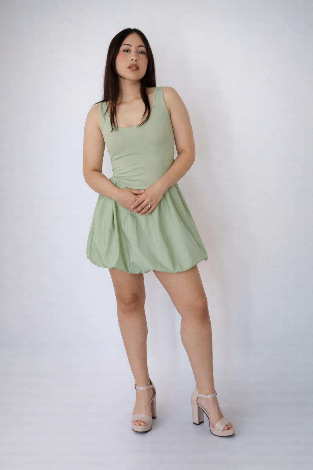 Vestido Bubble Mónaco - Verde